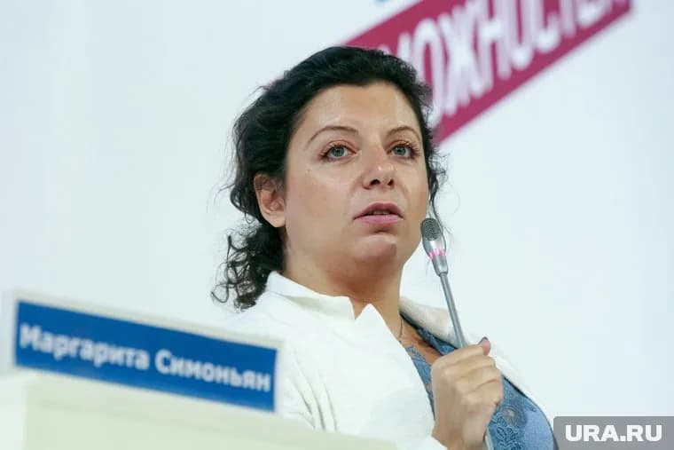 Маргарита Симоньян попыталась сгладить критику западных СМИ, назвав себя и мужа «черными»