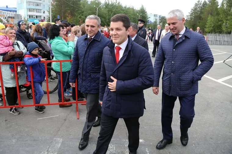 Приезд губернатора. Праздник Ярмарка, Ноябрьск, неразобр, моор александр, романов алексей, артюхов дмитрий
