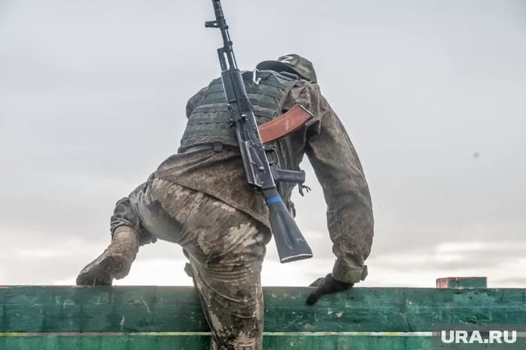 Доброволец приехал на фронт с товарищем, чтобы сделать что-то полезное для страны