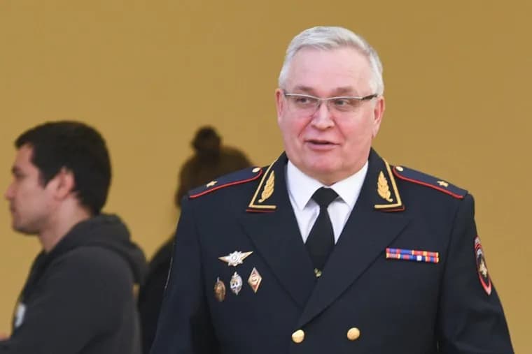 Глава ГУ МВД России по Свердловской области Мешков Александр. Екатеринбург