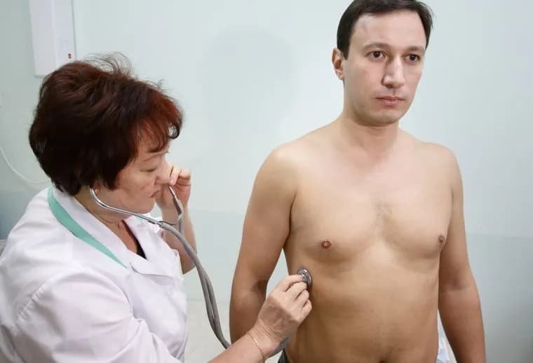 Евгений Боровик в МСЧ-70. Поликлиническое отделение. Екатеринбург