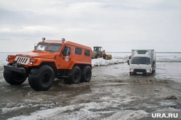 Ямальские зимники уже начали таять