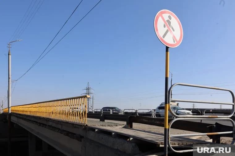 Движение на мосту по проспекту Маршала Голикова будет организовано сначала по левой части моста, а затем правой