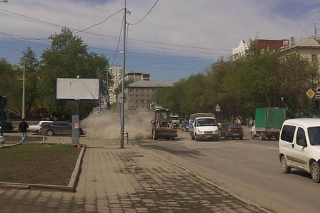 В Екатеринбурге бушуют «пыльные» бури. Горожане возмущены 