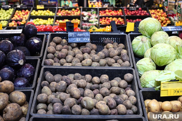 Картошка, сливочное масло, красная икра: какие продукты подорожали в России больше всего. Инфографика