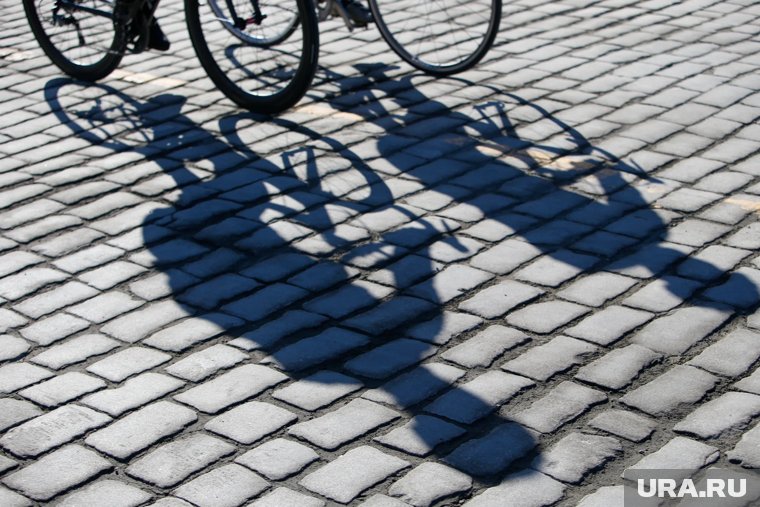 Экс-мэр Щучьего, подозреваемый в коррупции, разъезжает по городу на велосипеде. Видео