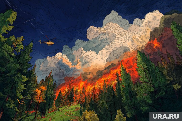 Туристы из РФ оказались в эпицентре лесных пожаров в Турции: что известно к этому часу, реакция росс...