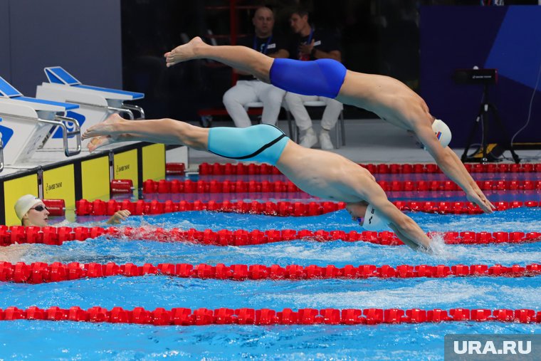 Сборная России по плаванию завоевала серебро в эстафете на чемпионате мира