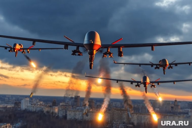 Почти 100 беспилотников налетели на российские регионы