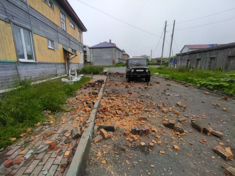Пугающие видео землетрясения на Камчатке попали в сеть