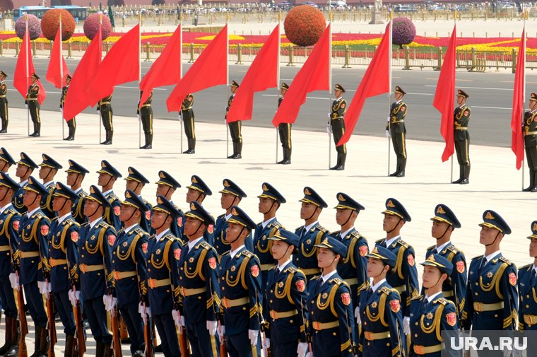 Опубликовано полное видео военного парада, который прошел в Пекине