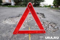 В центре Кургана произошло тройное ДТП с иномарками. Фото