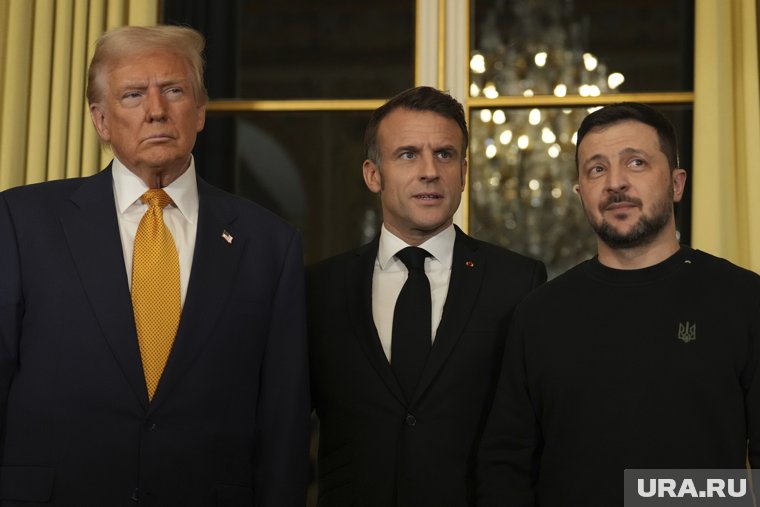 Как прошла встреча Зеленского, Трампа и Макрона 7 декабря в Париже: фоторепортаж