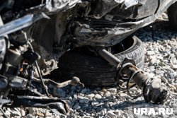 В центре Кургана в ДТП с пожарной машиной погибла женщина. Видео