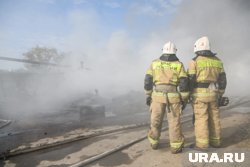 В центре города у курганца подожгли гараж