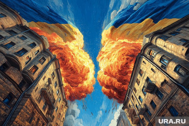 На Украине объявлена воздушная тревога, ночью в столице гремели взрывы