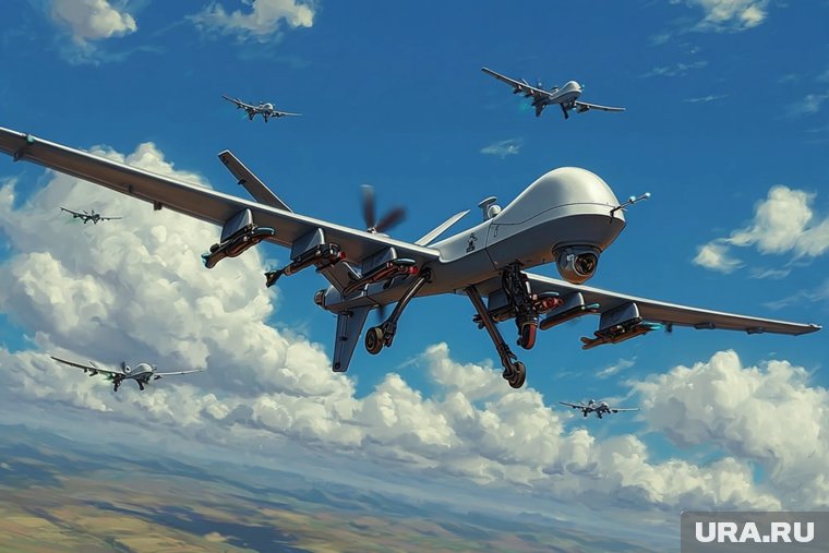 Над Россией уничтожены десятки беспилотников: карта атак украинских дронов на 8 октября