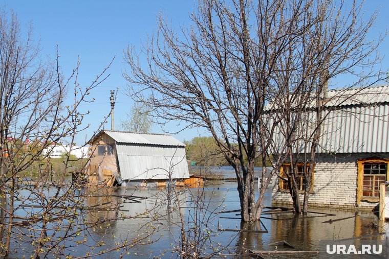 Власти Нытвы годами не могут решить проблему с подтоплением домов. Фото, видео