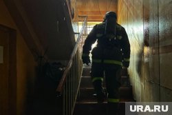 В Кургане в жилом доме по Гагарина случился пожар в магазине