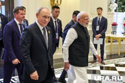 Песков объяснил часовой разговор Путина и Моди в автомобиле Aurus