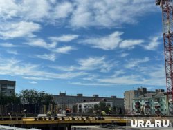 Как сейчас выглядит строящийся ЖК в центре Кургана, где произошло обрушение части конструкций. Фото, видео