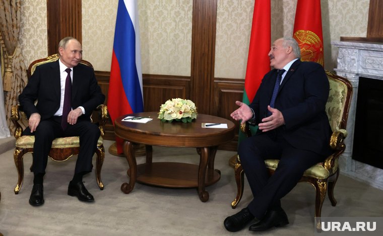Путин встретился с Лукашенко в Кремле