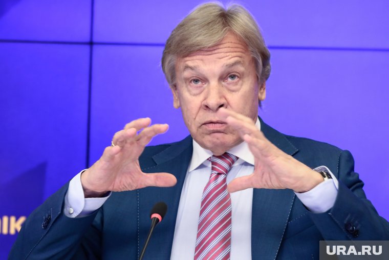 Сенатор Пушков: лидеры ЕС прибыли в Киев продолжать проигранную войну