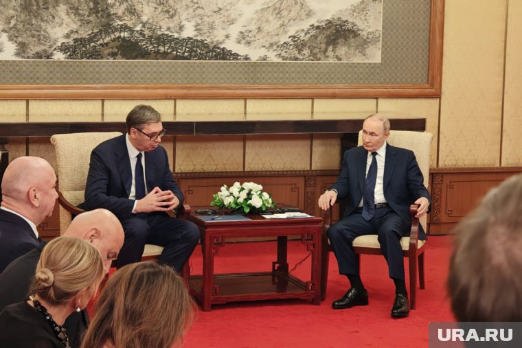 Путин провел переговоры с европейским союзником России: что обсудили президент РФ и Вучич. Фото, видео