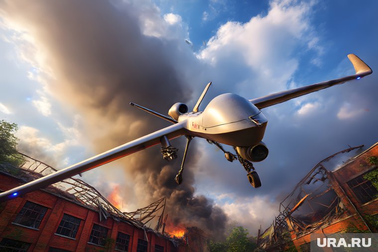 Российский курортный город подвергся атаке беспилотников: карта БПЛА за 1 августа