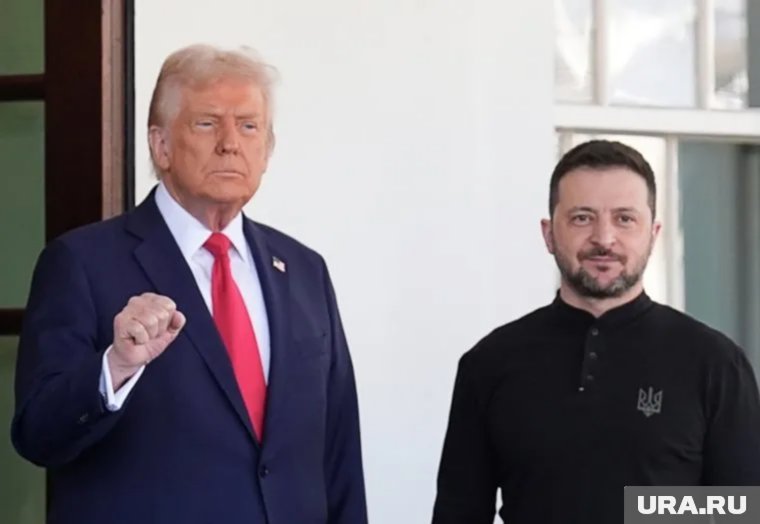 Прямой эфир встречи Трампа с Зеленским