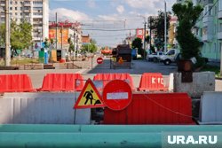 В центре Кургана на месяц перекроют участок улицы Пролетарской