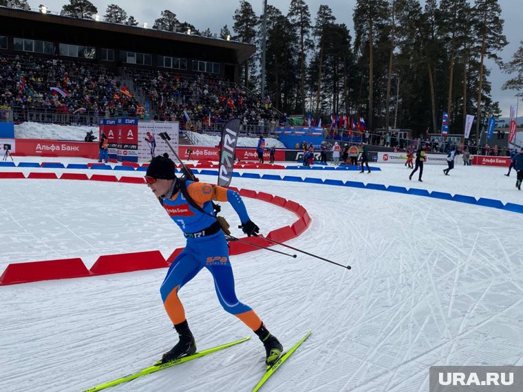 Тюменские спортсмены завоевали золото на чемпионате России по биатлону в ХМАО