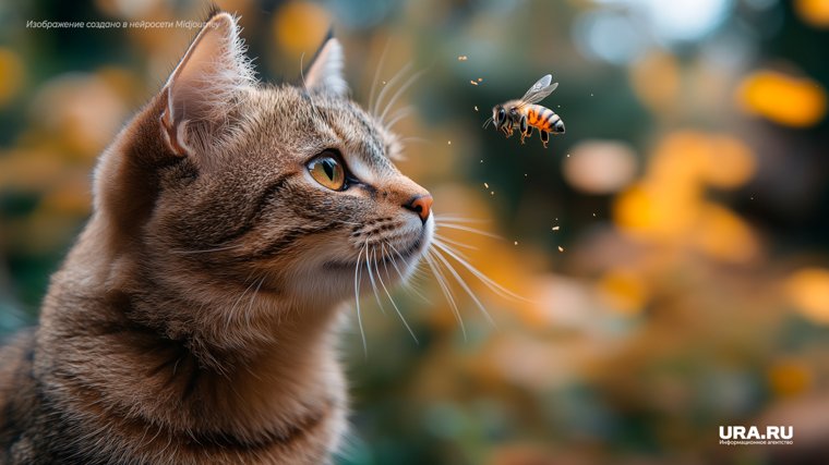 На спасение - 10 минут: ветеринар рассказал что делать, если питомца укусила оса