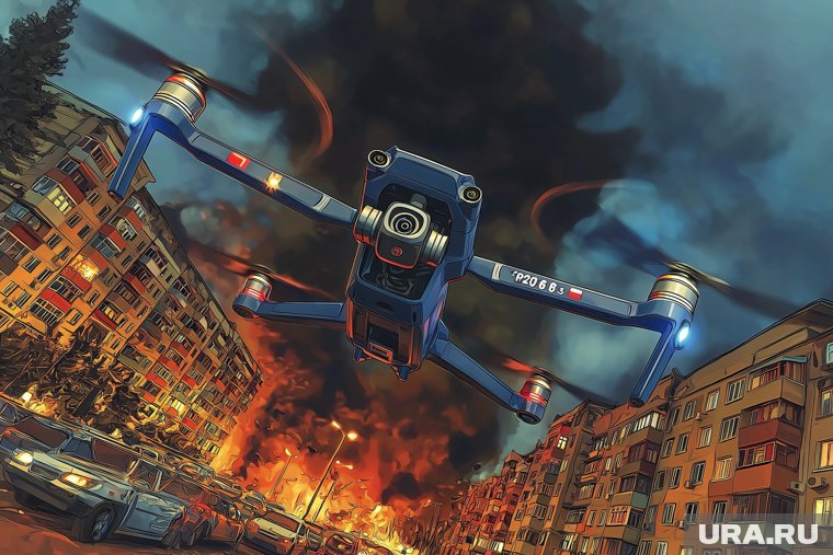 Раненые мирные, разбитые окна и риск нападения на АЭС: карта атак БПЛА 7 июня