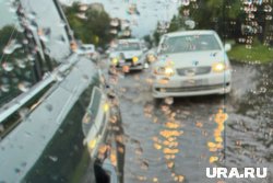 Аномальные дожди прошли в Кургане
