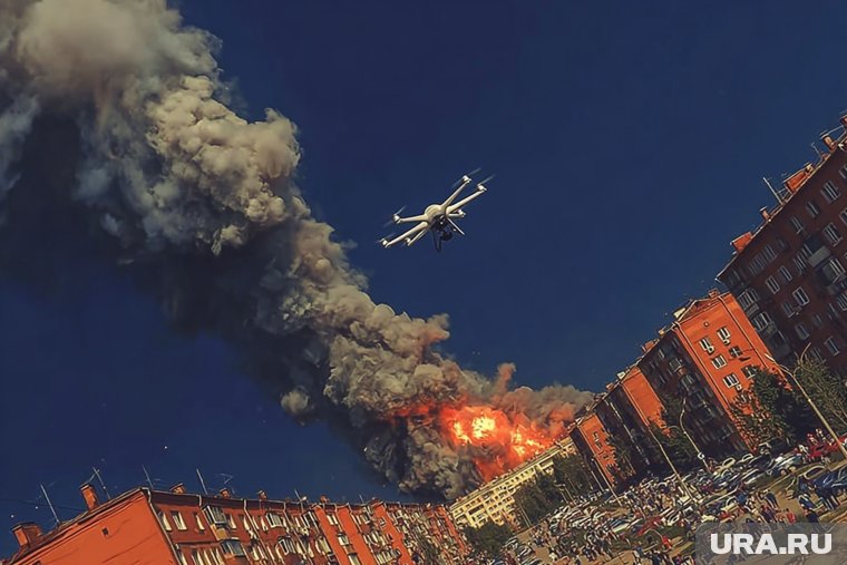 Из-за атаки ВСУ вспыхнул «Азот» в Тульской области: карта ударов БПЛА 8 июня