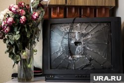 В Шадринске вор случайно разбил украденный телевизор, пока тащил его по улице