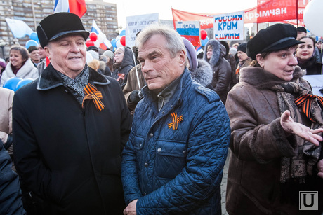 Митинг в поддержку Крыма 18.03.2014. Тюмень, митинг крым