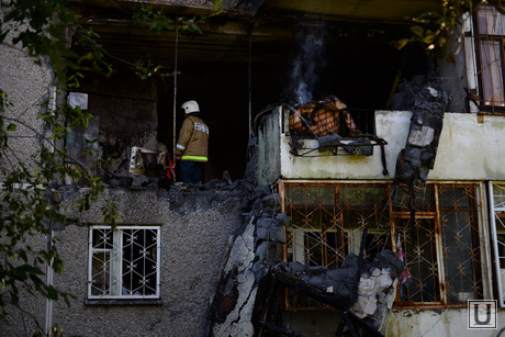 Взрыв на Сыромолотова, 28. Екатеринбург, пожарище, разрушение, последствия взрывов