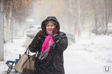 Первый снег. Нижневартовск., первый снег, погода