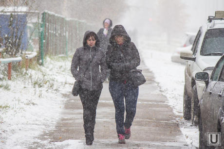 Первый снег. Нижневартовск., первый снег, погода