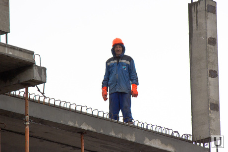 Стройка. Нижневартовск., рабочий, строитель, стройка