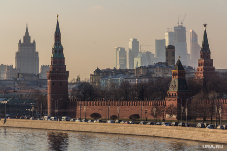 Клипарт. Уфа, Москва, кремль, москва-сити, москва-река, автотранспорт